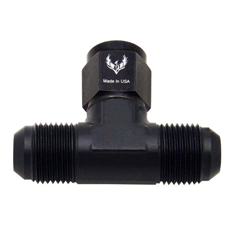 AN Flare TEE to Female Swivel On Branch -06