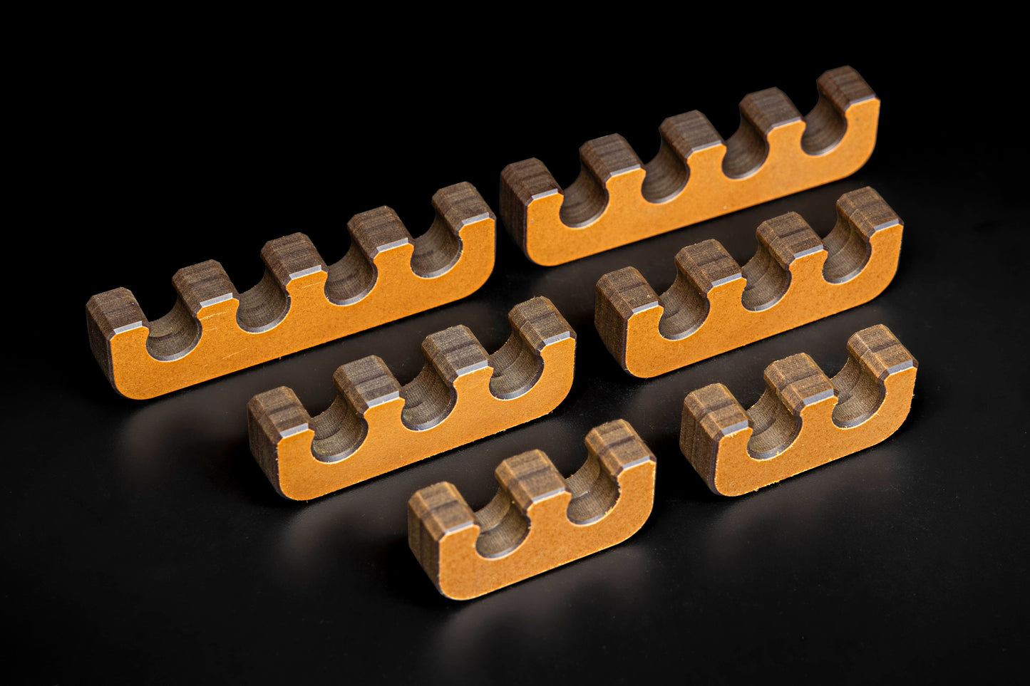 Arc Resistant Spark Plug Wire Separators (Vintage Brown) image 0