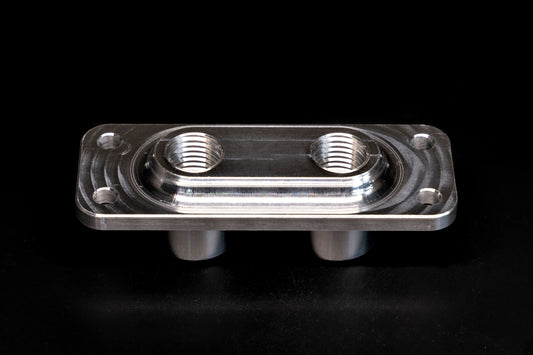 Double Air Line Bulkhead Fittings (Individual) image 1