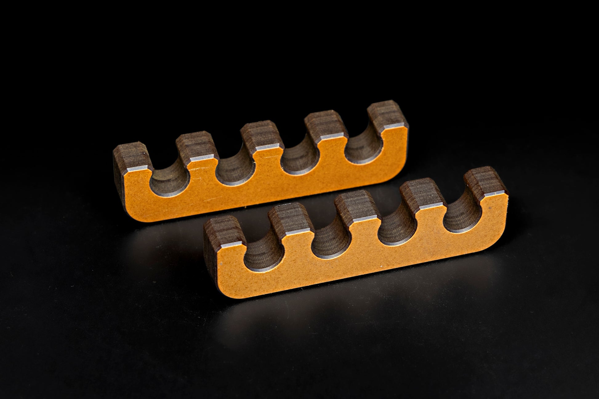 Arc Resistant Spark Plug Wire Separators (Vintage Brown) image 1
