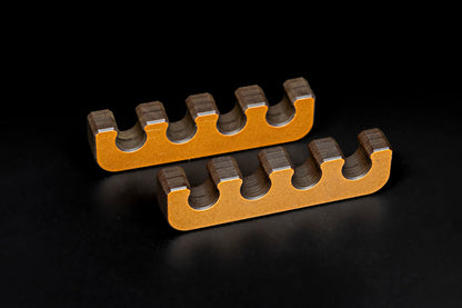 Arc Resistant Spark Plug Wire Separators (Vintage Brown) image 1