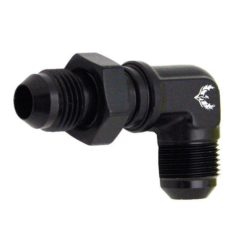 90° Bulkhead Flare Union -16