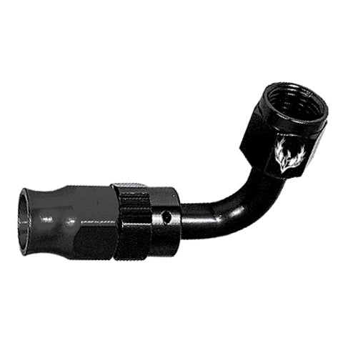 Reusable PTFE Hose End -08 | 90°